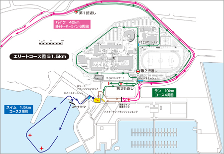 銚子コースマップ