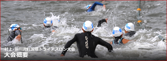 2009NTTトライアスロンジャパンカップ/村上･笹川流れ国際トライアスロン大会